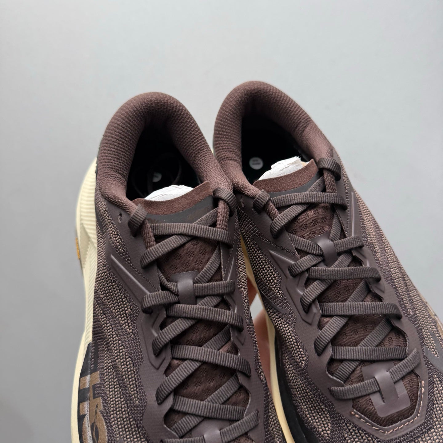 HOKA Mafate X Men's Trail Shoes - Brown/Cream