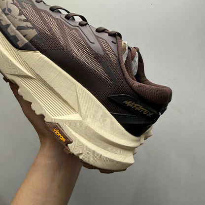 HOKA Mafate X Men's Trail Shoes - Brown/Cream
