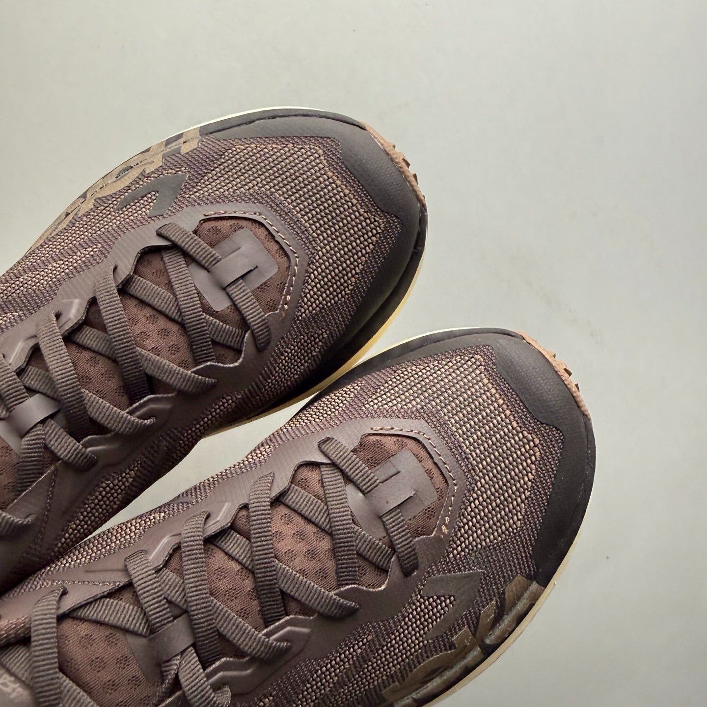 HOKA Mafate X Men's Trail Shoes - Brown/Cream