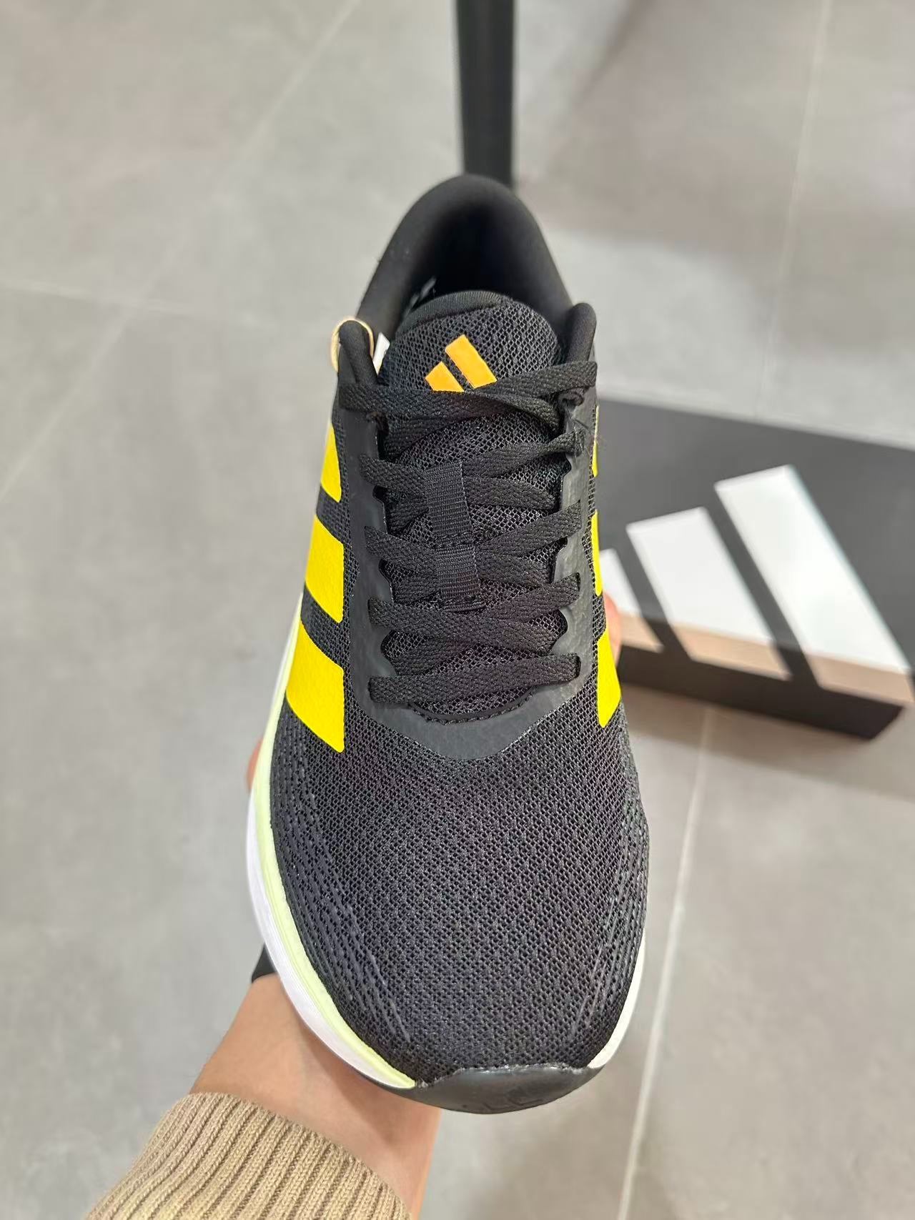 Adidas Adistar 3 Running Shoes Black | Yellow