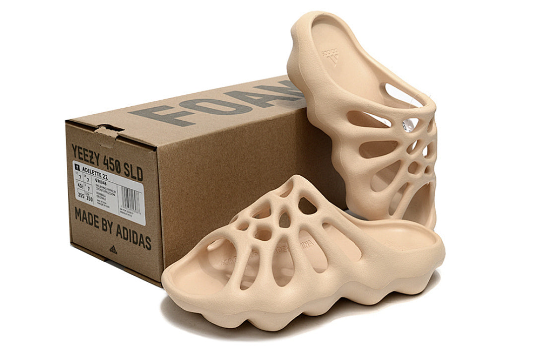 Adidas Yeezy 450 Slide "Cream" Beige Slip-On Sandals GZ9864
