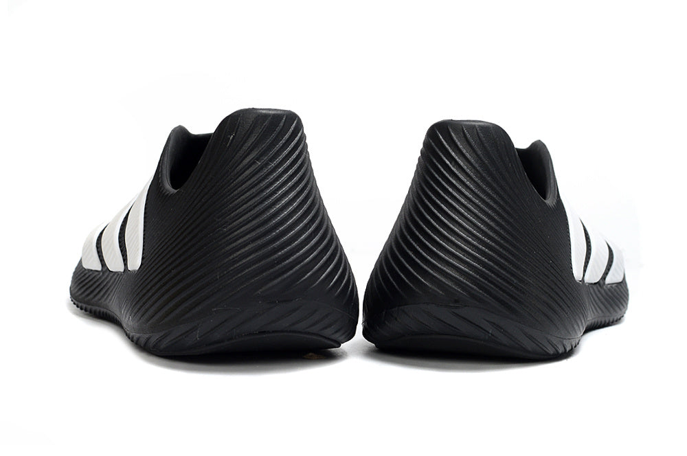 Adidas Purechill Core Black White Slip-On Recovery Shoes HQ2957