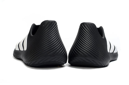 Adidas Purechill Core Black White Slip-On Recovery Shoes HQ2957