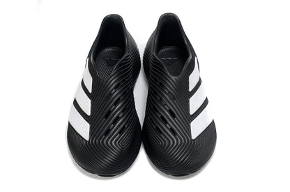 Adidas Purechill Core Black White Slip-On Recovery Shoes HQ2957