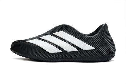 Adidas Purechill Core Black White Slip-On Recovery Shoes HQ2957