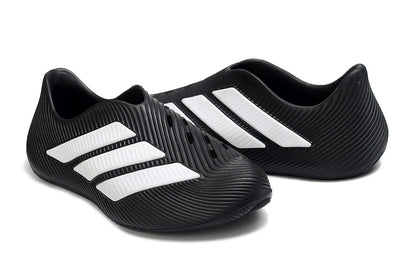 Adidas Purechill Core Black White Slip-On Recovery Shoes HQ2957