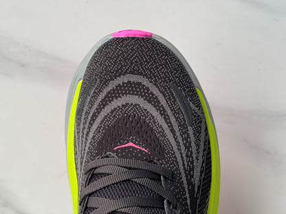 HOKA ONE ONE Arahi 8 Black | Gray | Fluorescent green