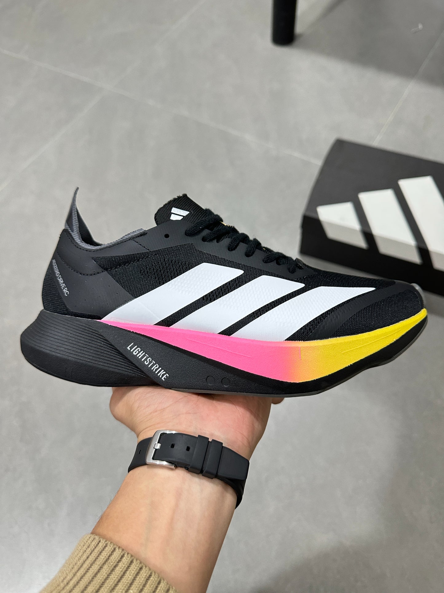 Adidas Adizero Drive RC Running Shoes Black | Pink