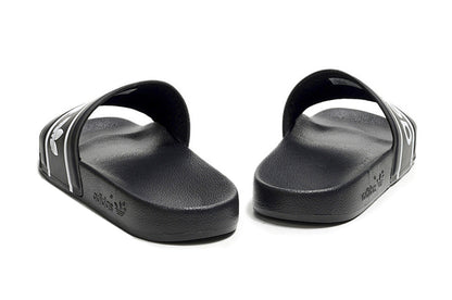 Adidas Originals Adilette Core Black/White Logo Slide Sandals GX6968