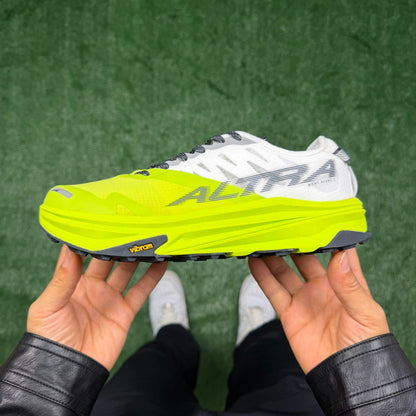 Altra Mont Blanc Citron Green White Men Women Lightweight Trail Running Shoes