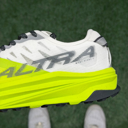 Altra Mont Blanc Citron Green White Men Women Lightweight Trail Running Shoes