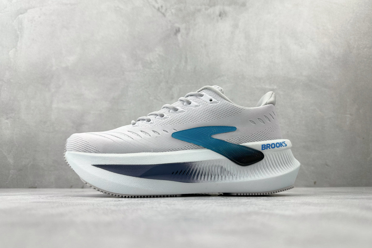 Brooks Glycerin Max 2 Men's Road Running Shoes (White/Blue/Spellbound)