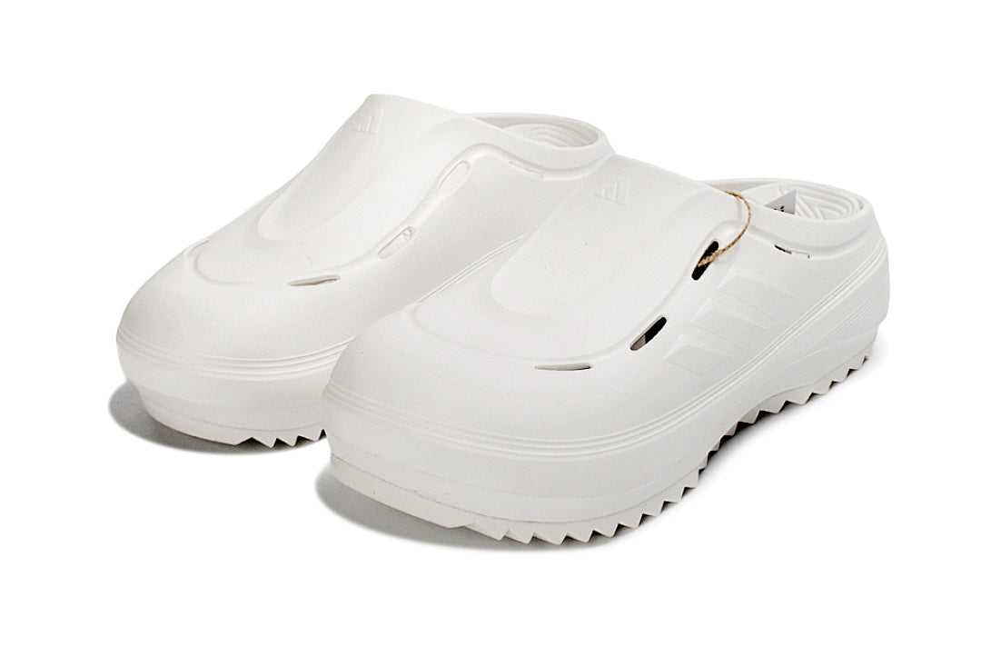 Adidas Adilette Platform Clogs Footwear White Slip-On Recovery Shoes JH9852