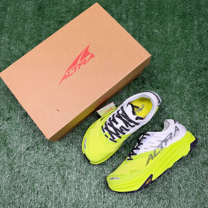 Altra Mont Blanc Citron Green White Men Women Lightweight Trail Running Shoes