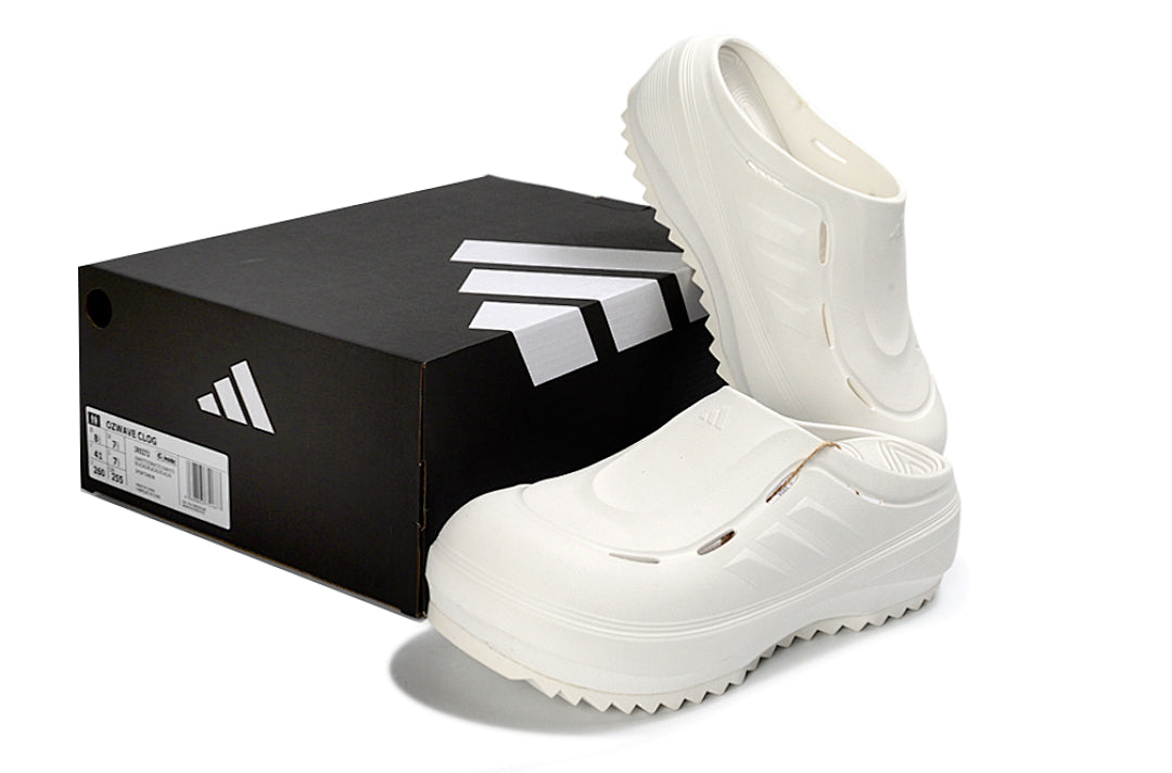 Adidas Adilette Platform Clogs Footwear White Slip-On Recovery Shoes JH9852