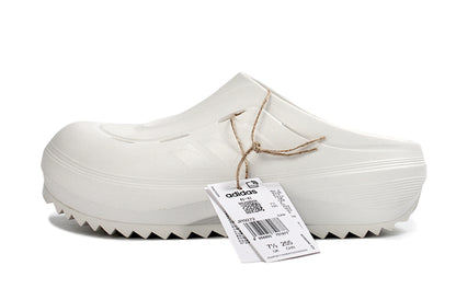 Adidas Adilette Platform Clogs Footwear White Slip-On Recovery Shoes JH9852