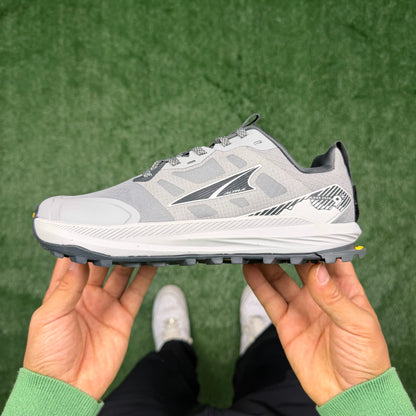 Altra Lone Peak 7 Light Grey White Zero Drop Breathable Trail Running Sneakers