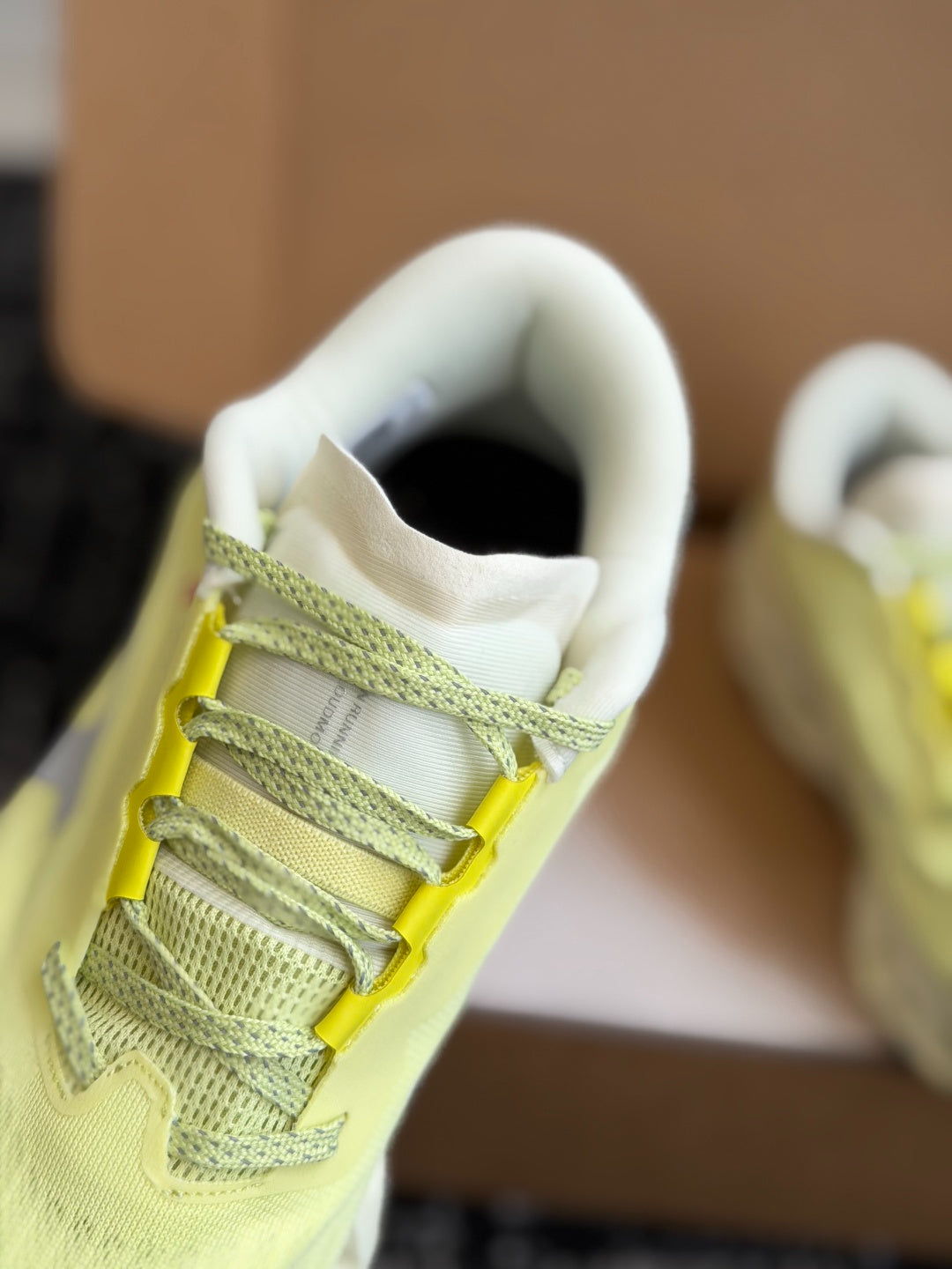 On Cloudmonster 3 Lime Yellow Cushioned Road Running Sneakers