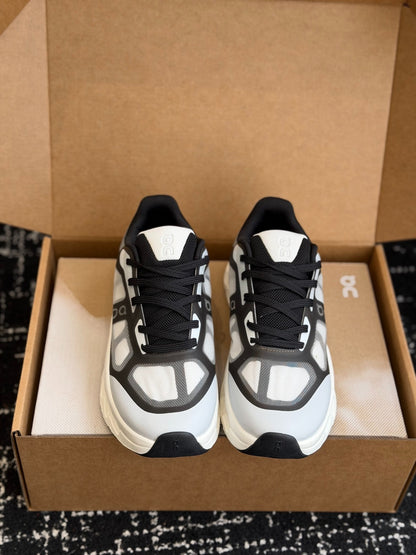 Cloudtilt Remix Black White Cloud Cushion Running Sneakers Contrast Color Commuter Shoes