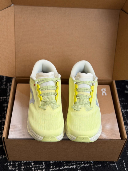On Cloudmonster 3 Lime Yellow Cushioned Road Running Sneakers