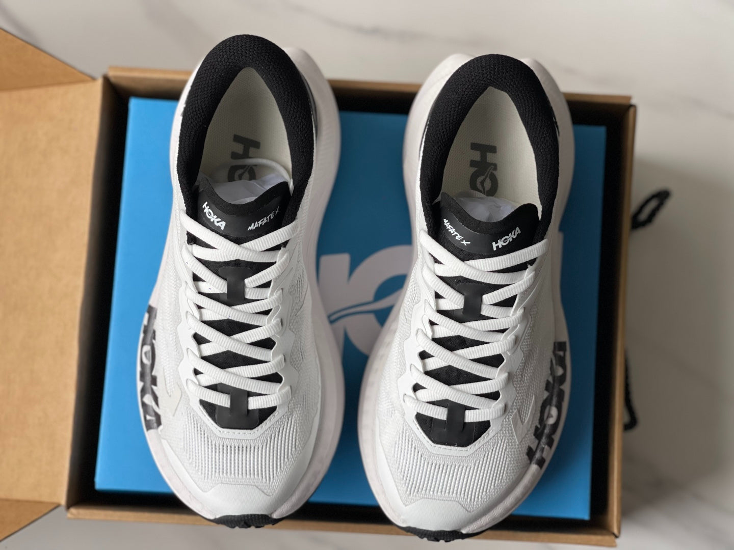 HOKA Mafate X Women White | Black