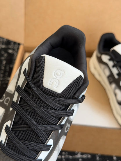 Cloudtilt Remix Black White Cloud Cushion Running Sneakers Contrast Color Commuter Shoes