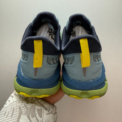 HOKA Mafate Speed 4 Stone Blue/Dark Citron Sneakers
