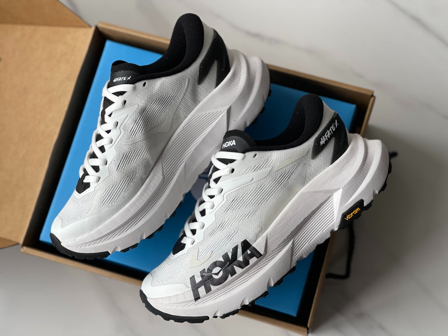 HOKA Mafate X Women White | Black