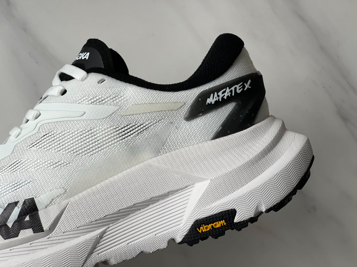 HOKA Mafate X Women White | Black