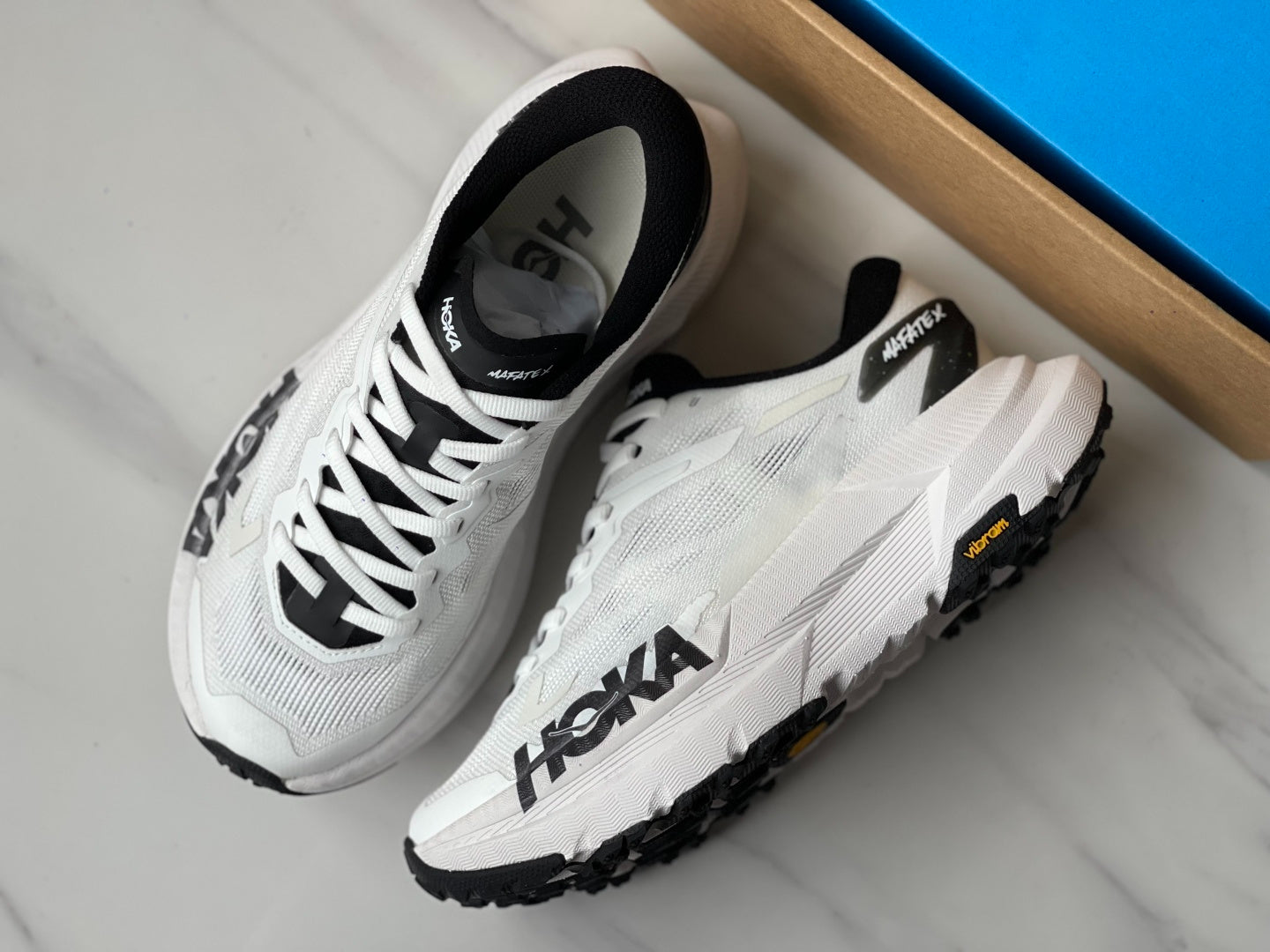 HOKA Mafate X Women White | Black