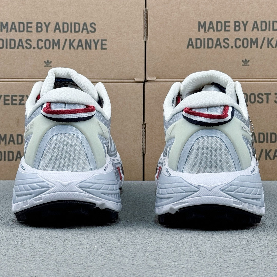 HOKA Mafate Speed 2 Ice gray | Red