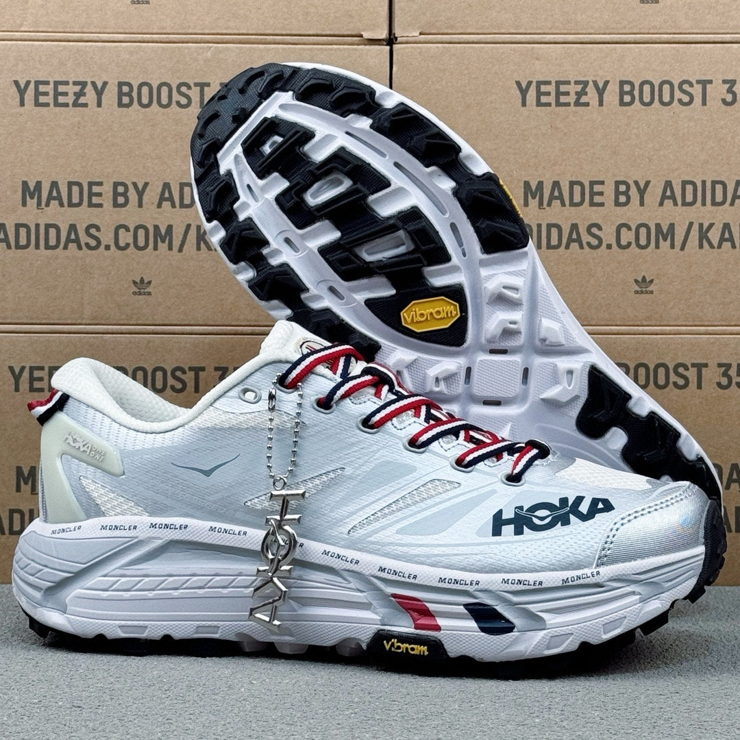 HOKA Mafate Speed 2 Ice gray | Red
