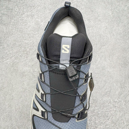 Salomon XA Pro 3D V9 GTX Grey Blue Men Women Waterproof Trail Shoes