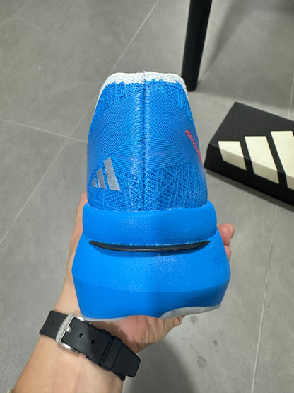 Adidas ADIZERO ADIOS PRO 4 (Blue / Silver colorway)