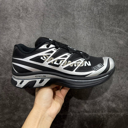 MM6 x Salomon XT-MM6 Black Silver Men Women Casual Running Shoes