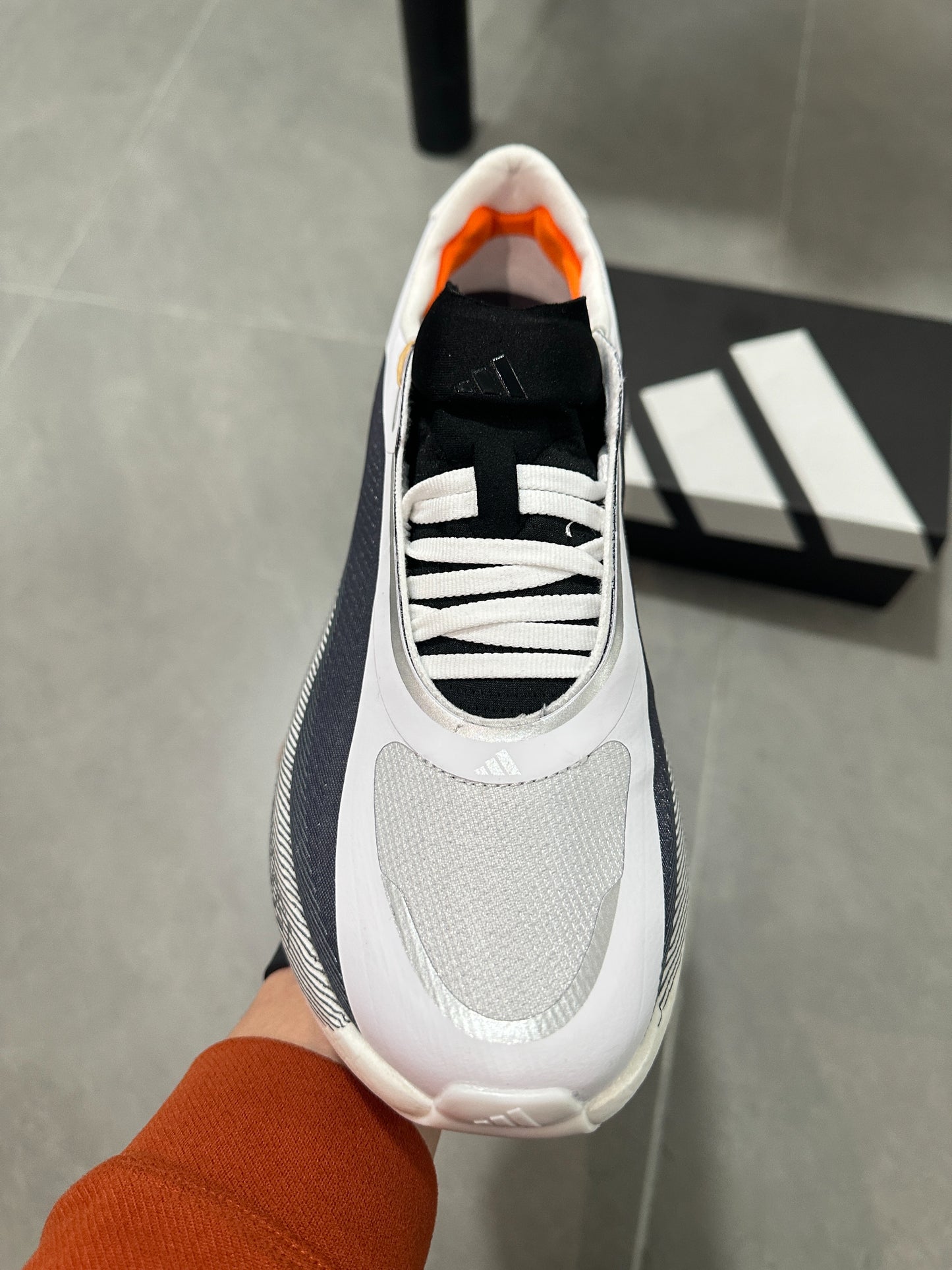 Adidas HYPERBOOST EDGE Running Shoes White | Gray