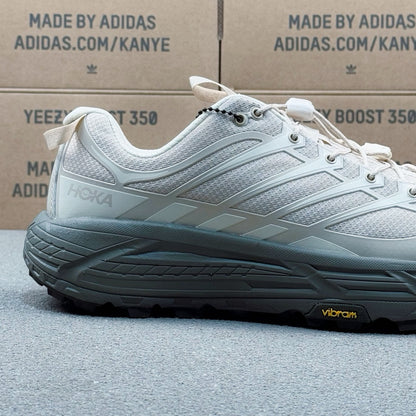 Hoka Mafate Three2 Khaki | Cement gray