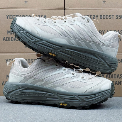 Hoka Mafate Three2 Khaki | Cement gray