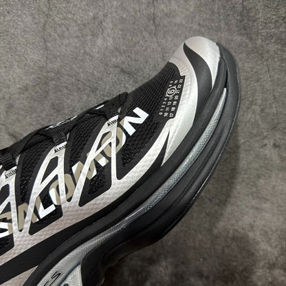 MM6 x Salomon XT-MM6 Black Silver Men Women Casual Running Shoes