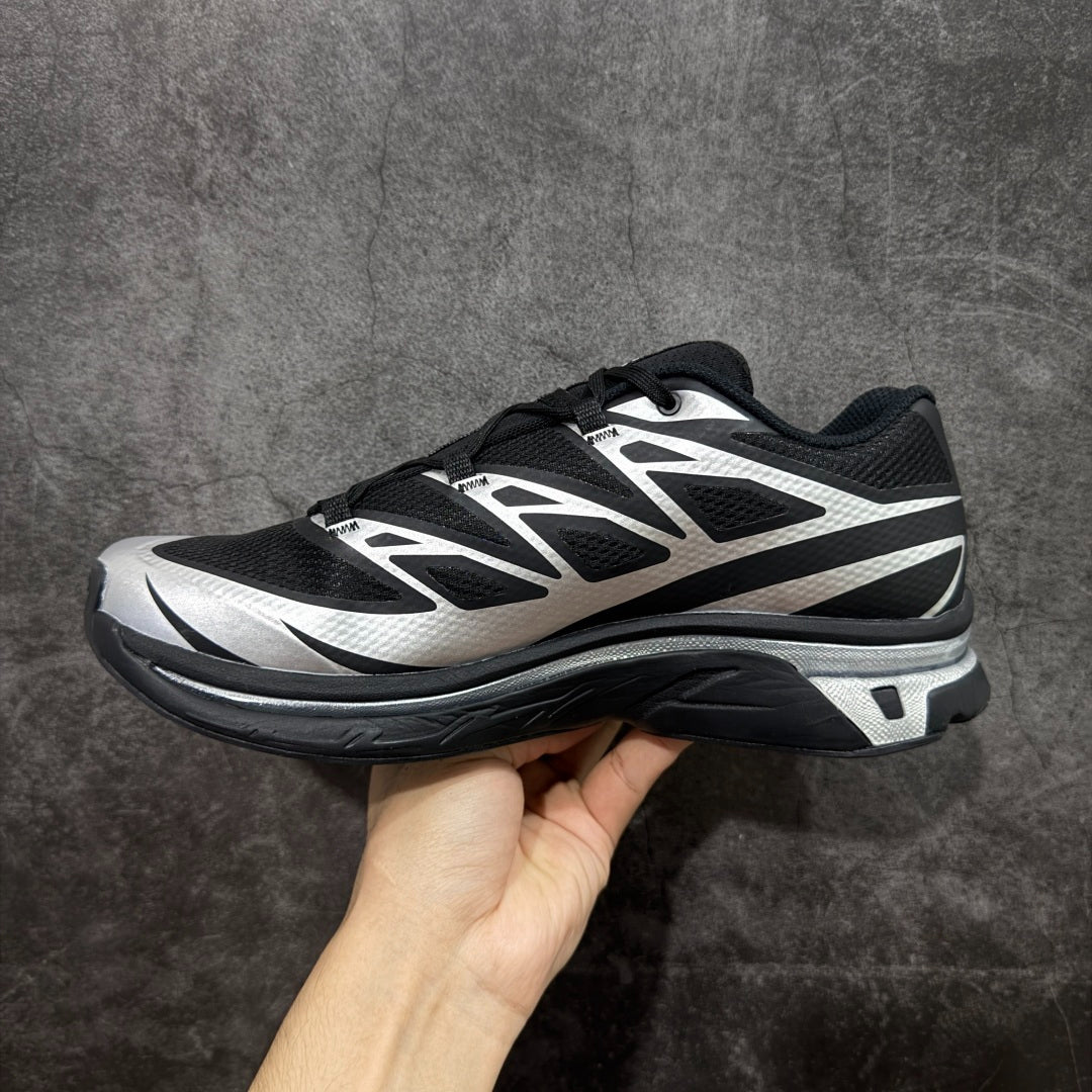 MM6 x Salomon XT-MM6 Black Silver Men Women Casual Running Shoes