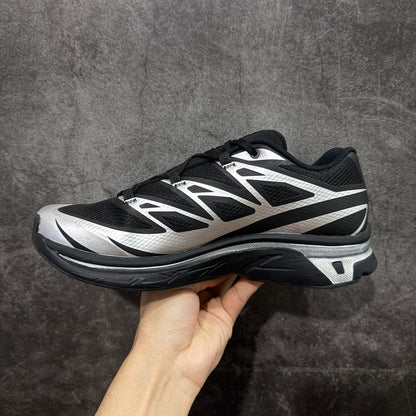 MM6 x Salomon XT-MM6 Black Silver Men Women Casual Running Shoes