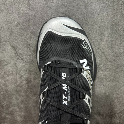 MM6 x Salomon XT-MM6 Black Silver Men Women Casual Running Shoes