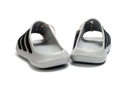 Adidas Purechill Grey Black Open-Toe Recovery Slides IF6766