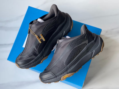 Hoka Project Transport Zip Sneaker Black