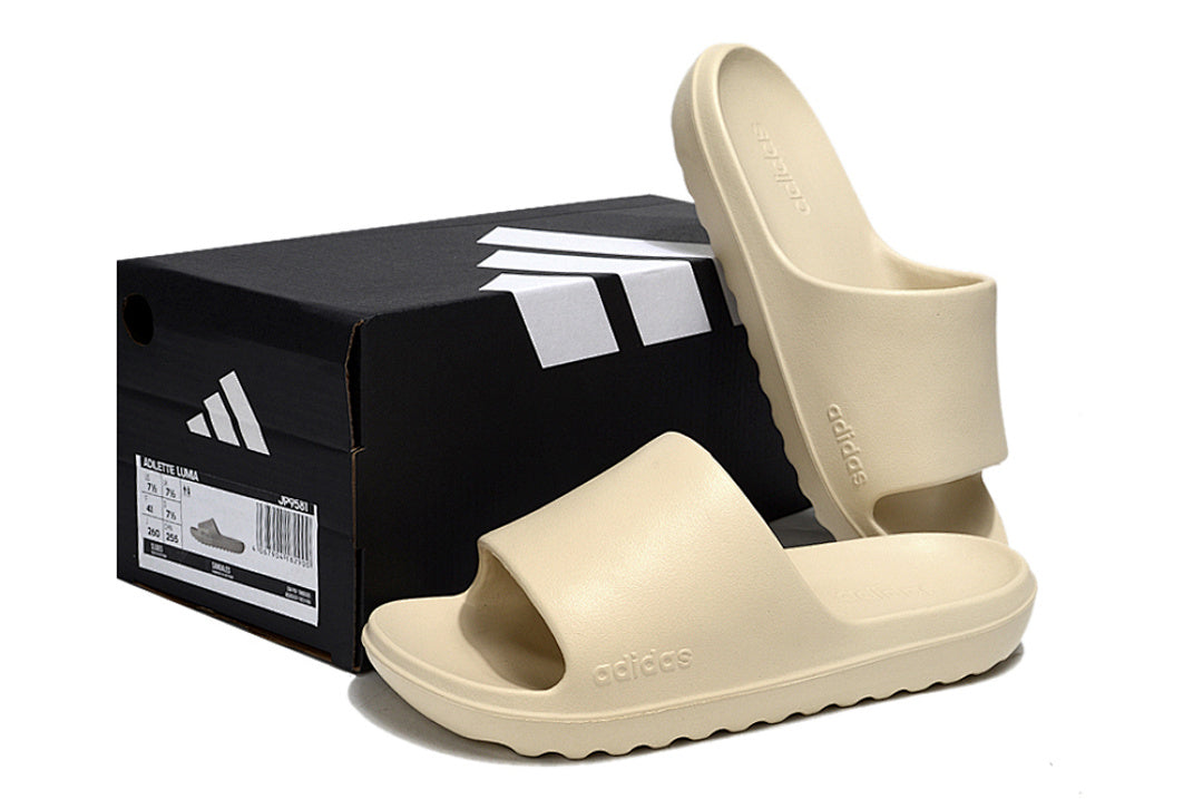 Adidas Adilette Luma Slides Off-White JP9580