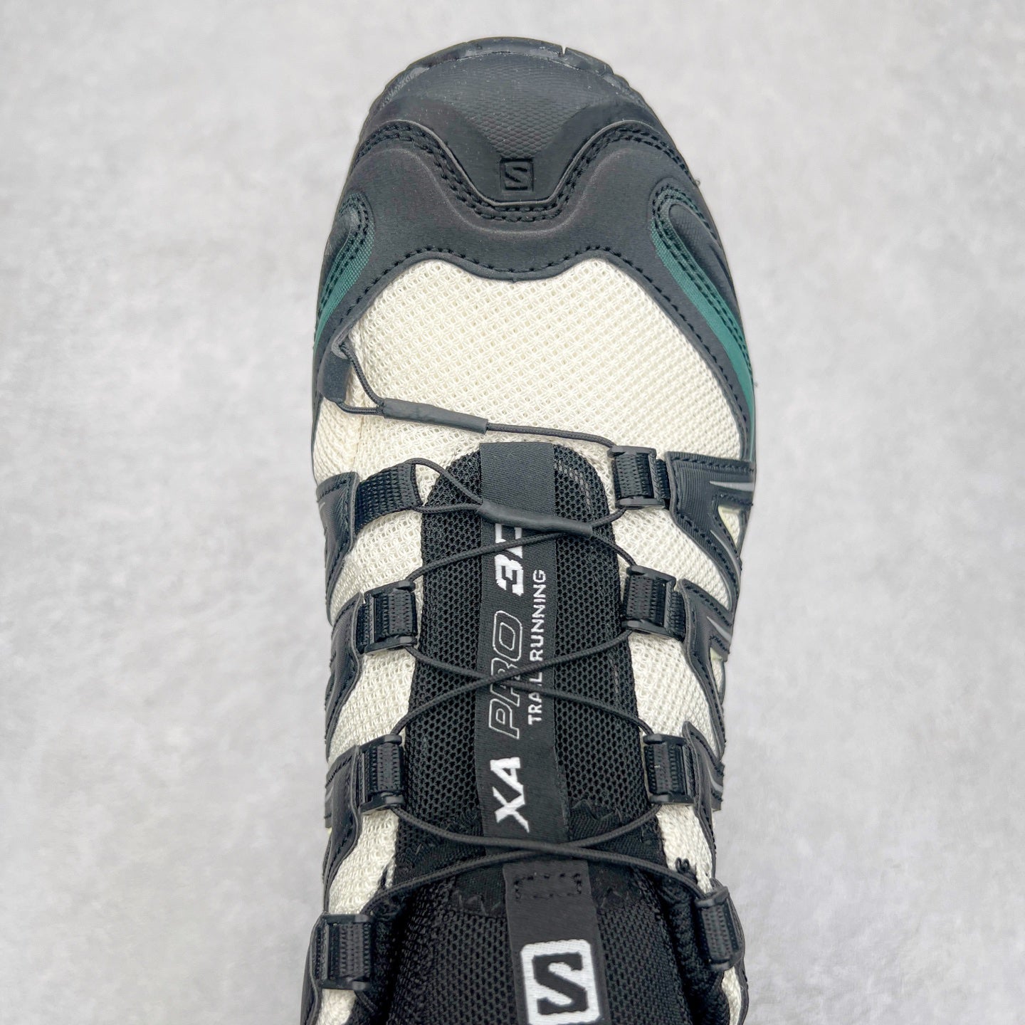 Salomon XA Pro 3D Black Green Cream Red Unisex Trail Running Sneakers