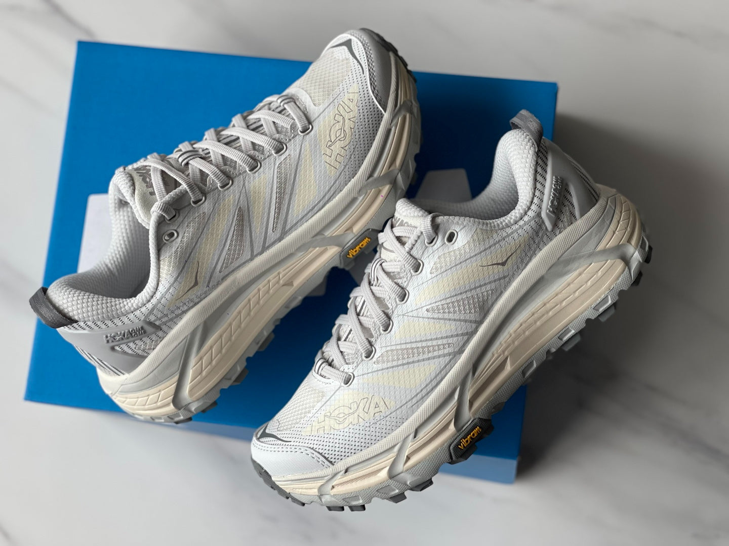 HOKA Mafate Speed 2 Ice Gray | Milky White