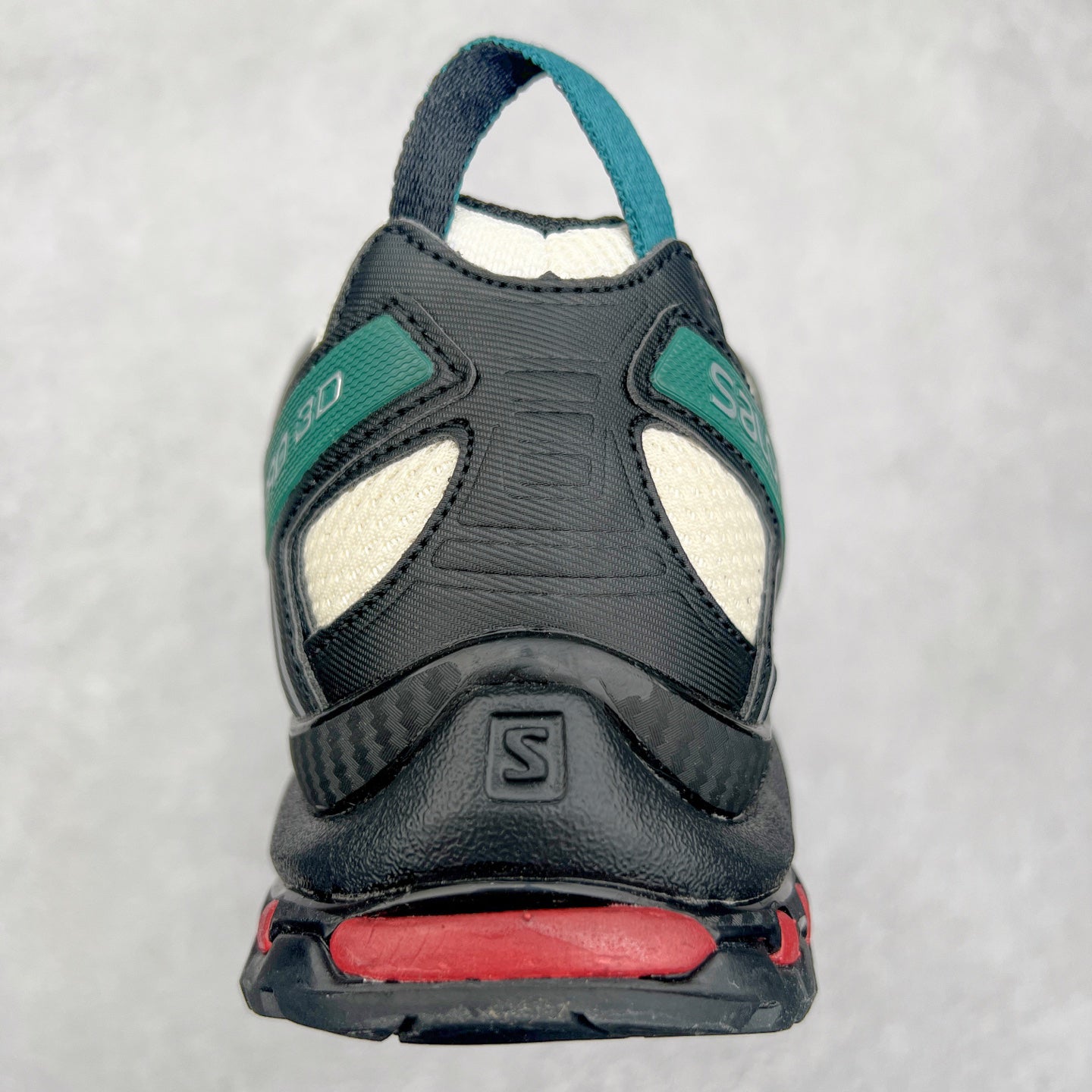 Salomon XA Pro 3D Black Green Cream Red Unisex Trail Running Sneakers