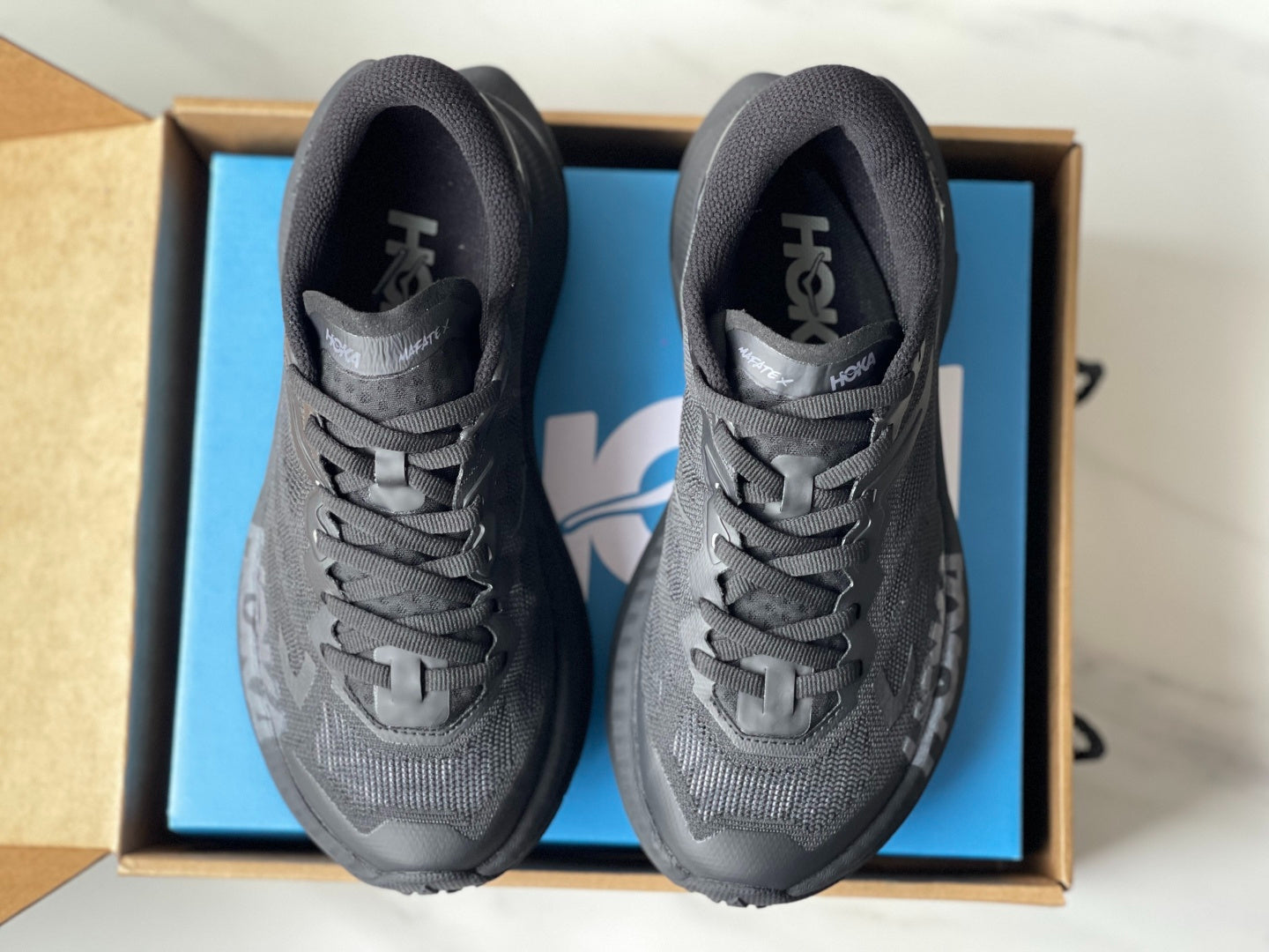 HOKA Mafate X Women Black | Light gray