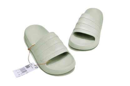 Adidas Originals Adilette Ayoon "Halo Green" Slides